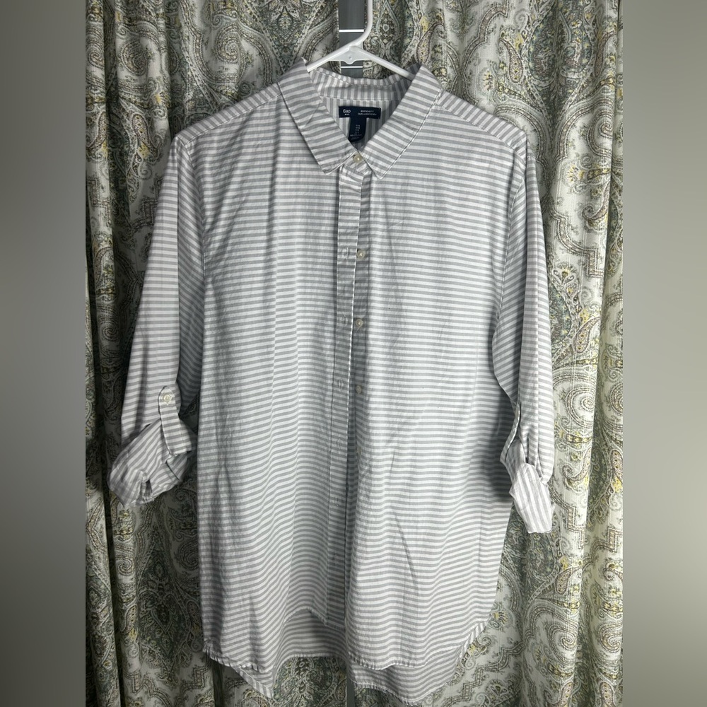 Gap - Boyfriend cut flannel shirt